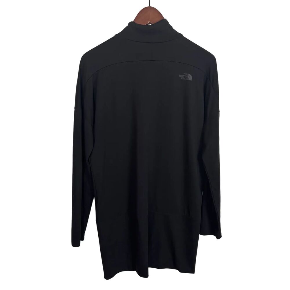 The North Face Black Shift Long Sleeve Turtleneck Tunic Mini Dress Womens Medium